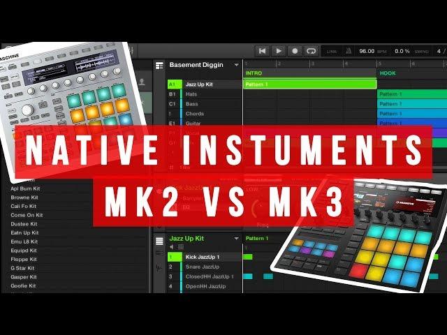 NI Maschine MK2 vs NI Maschine MK3 (Review)