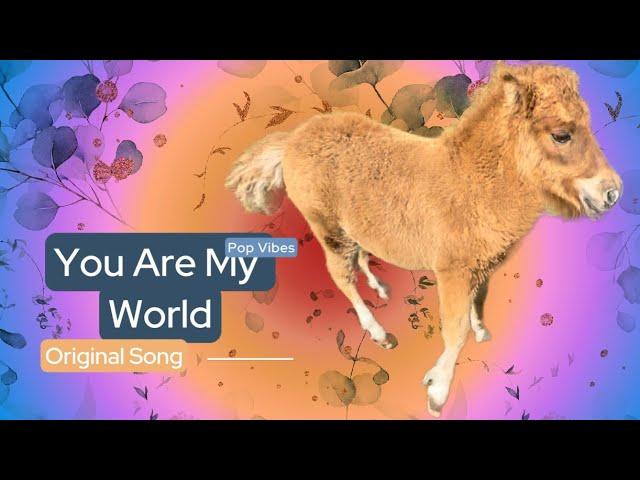 Amazing Song! Cute Shetland Foal will Be Your World! ️