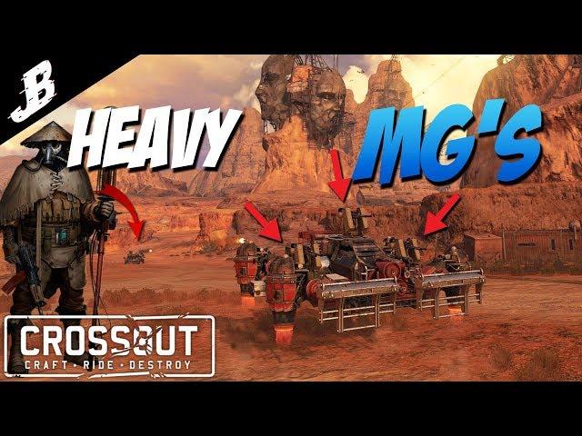 Crossout - Spectre-2 Machine gun. Are they worth getting??? (Crossout Gameplay)