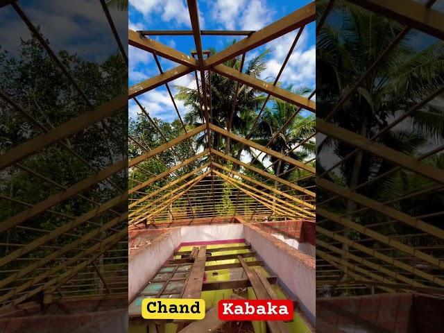 Roofing tiles work.  Chand engineering works, Kabaka.   