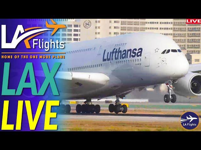 LIVE LAX: Los Angeles International Airport  | LIVE Plane Spotting LAX