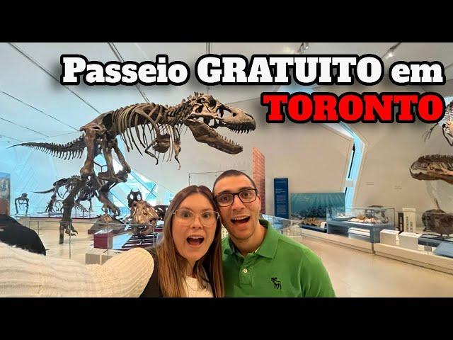 Conheça o Royal Ontario Museum (ROM) em TORONTO de GRAÇA | Consiga ingressos, tour gratuito, dicas