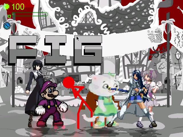 Hugo Trav Mugen Battle #2786: Team Super Mario VS Team Asuna
