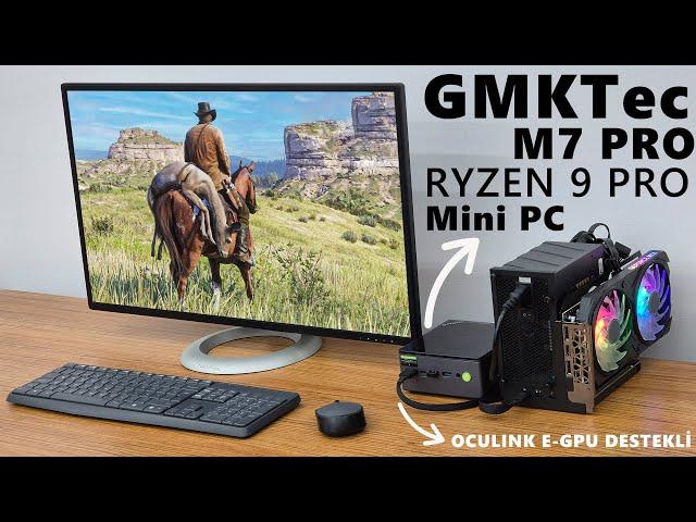 GMKTec M7 Pro AMD Ryzen 9 6950H Oculink Bağlantılı Mini PC #pc #gaming #review #ryzen #amd