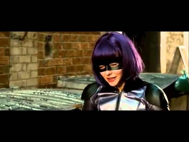 Kick-ass:hit girl y su moto