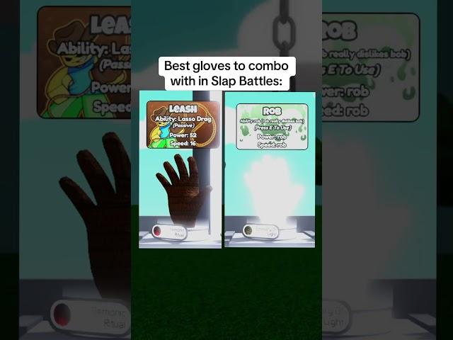 Best gloves to combo with in Slap Battles #slapbattles #slapbattlesroblox