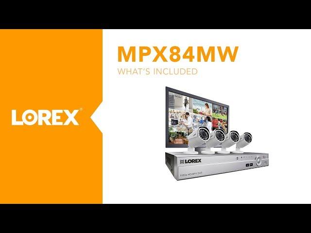 Unboxing the Lorex MPX84MW Home Security System