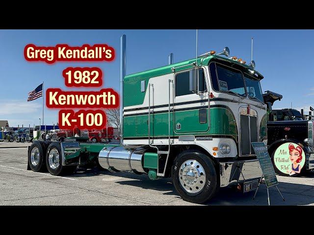 Greg Kendall’s 1982 Double Bunk Kenworth K-100 Cabover Truck Tour