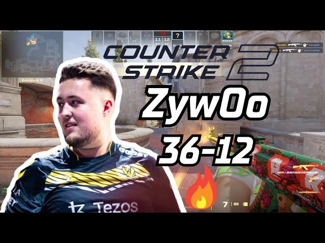 CS2 POV | ZywOo 36Kills w/girlfriend (Inferno) | FACEIT Ranked | Dec 27, 2023