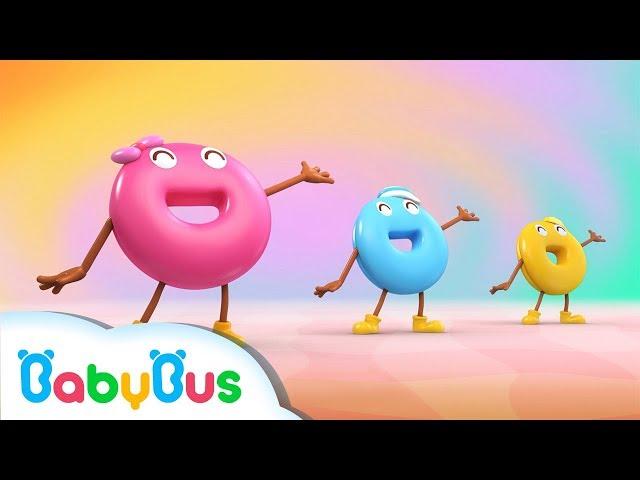 Where did Donuts Go? | Donuts Like Dancing | Color Song | Nursery Rhymes | Kids Songs | BabyBus