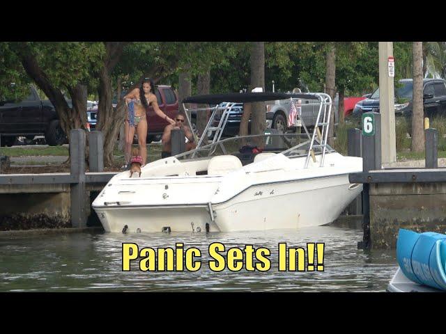 Panic Sets In!! | Miami Boat Ramps | 79th St