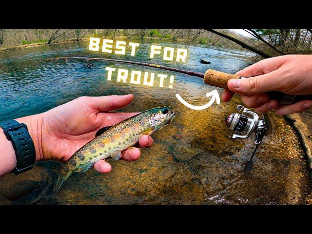 The BEST ULTRALIGHT Rod for Trout Fishing! Okuma Celilo!