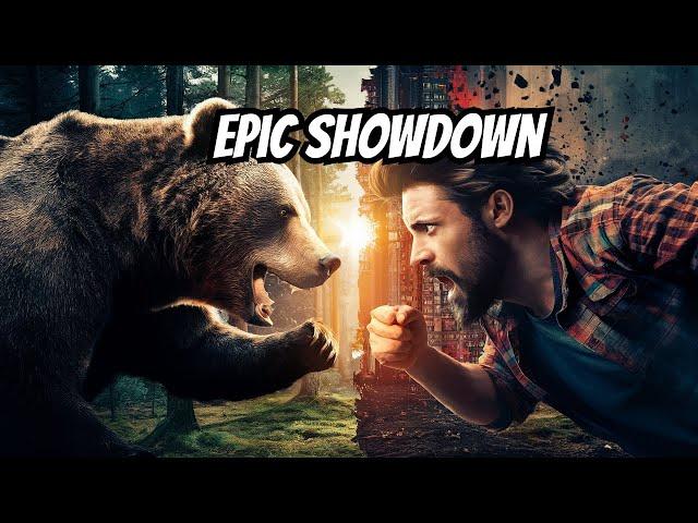 Bear vs. Insane Guy - Who Would Win?