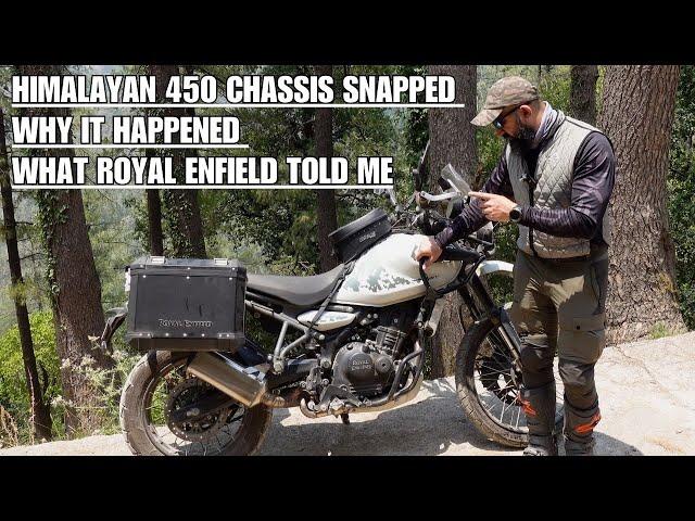 Why Did Himalayan 450 Chassis Break: What I Learnt From Royal Enfield