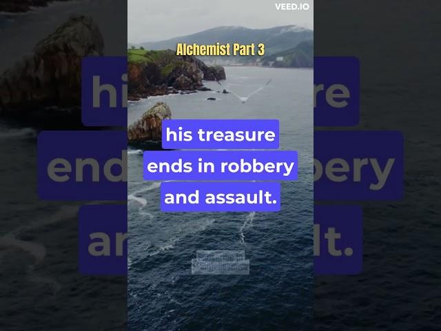 The Alchemist Part 3 | Book Review Summary #shorts #bookreview