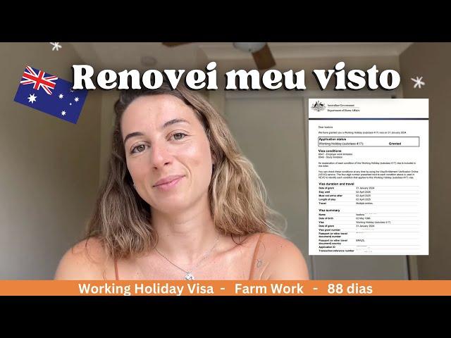 Tudo explicado sobre meu Working Holiday visa na Austrália