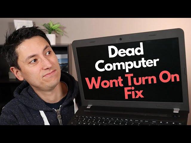 Lenovo Laptop Computer - Dead / Wont Turn On / No Power Fix