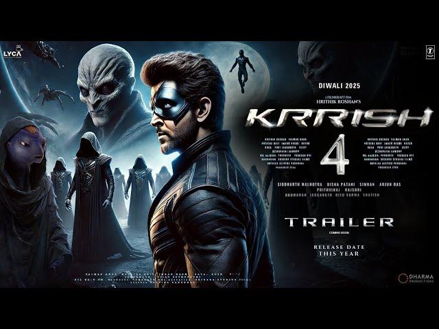 KRRISH 4 - Announcement Trailer | Hrithik Roshan | Nora Fatehi | Vivek Oberoi | New Movie 2024