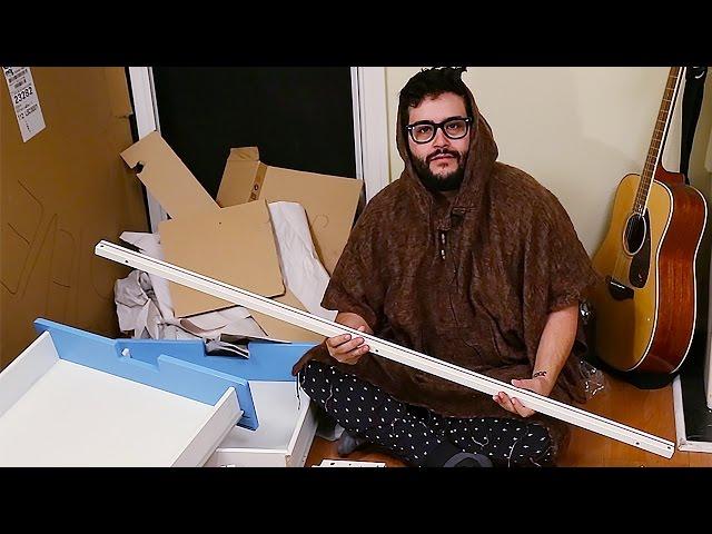 Roommates Forced to Build IKEA Furniture at 3AM