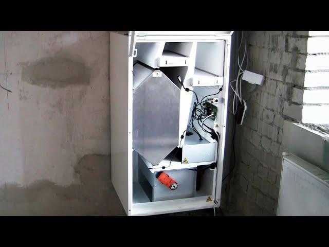 Энергоэффективная вентиляция Dantherm с 95% эффективностью рекуперации тепла для коттеджей и квартир