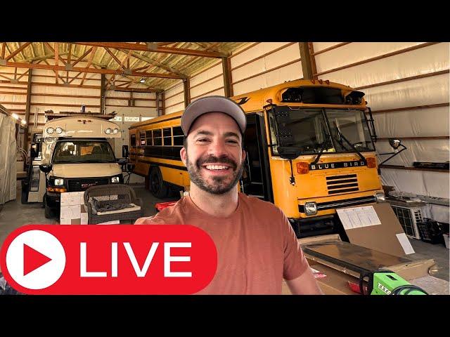 LIVE from Wolf Dog Buses with a QnA, Tool du Jour, and mini tour