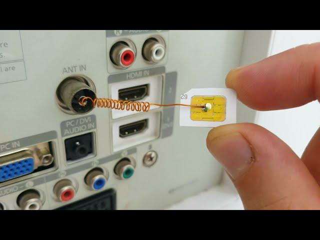 SIM Card Antenna Unlock Free TV channels - TRUE or FAKE