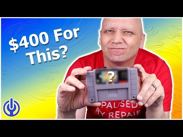 This SNES Game is Worth Around $400 IF I Can Fix It!