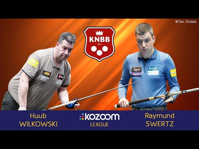 KNBB Kozoom League - Huub WILKOWSKI vs Raymund SWERTZ