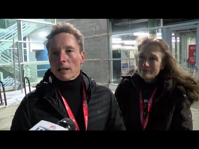 Jordan Stolz's parents react to their son's historic and record breaking performance