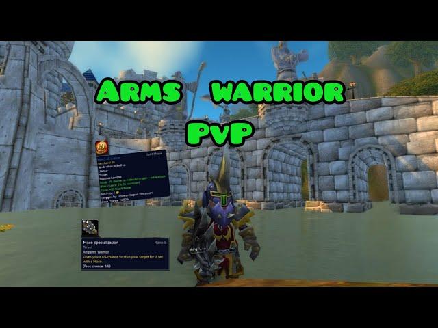 WoW Classic Rank 9 arms warrior Alterac Valley PvP montage