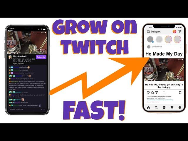 How To Grow Fast on Twitch (2020)