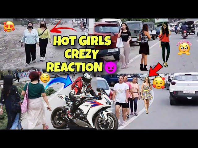 Hot Girls Crazy Reaction  || Girls Reaction || Number Mil Gya Aaj Toh 