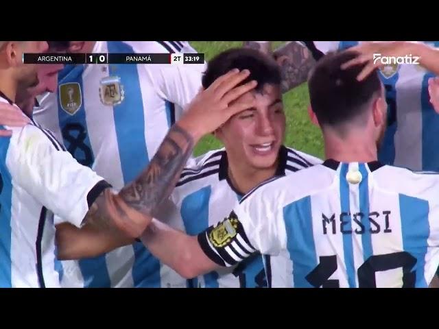 Resumen de Argentina 2-0 Panamá | Amistoso Internacional 2023