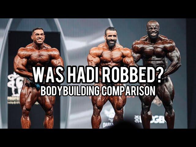 Was Hadi Choopan Robbed? | Bodybuilding Comparison | 2023 Mr. Olympia