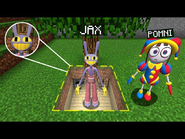 POMNI KISSED JAX! IS RAGATHA FURIOUS? AMAZING DIGITAL CIRCUS in Minecraft #499