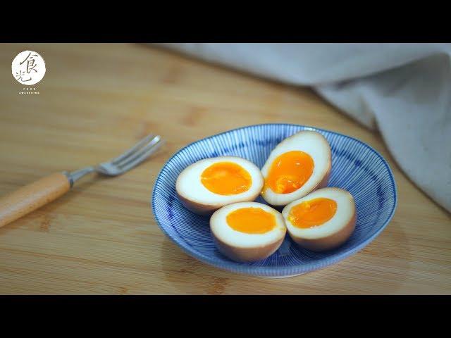 【立夏】溏心蛋｜Japanese Soft-boiled egg｜C2食光｜節氣料理食譜｜4K