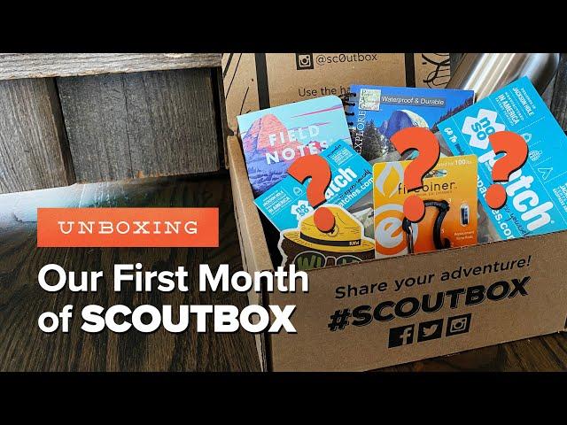 Unboxing Our First SCOUTbox: An Outdoors Subscription for Families. Is It Worth It? (+Discount!)