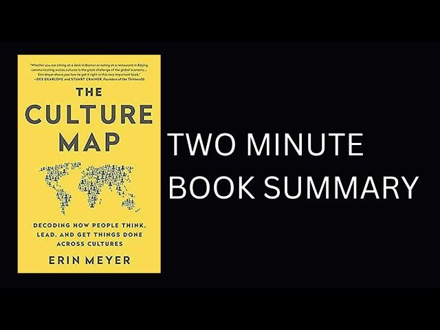 The Culture Map by Erin Meyer Book Summary