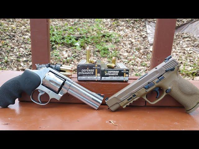 .357 Magnum VS .40 S&W - Fiocchi Defense Dynamics