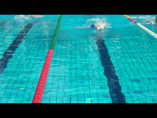 Brent Clawson's 100 m Backstroke