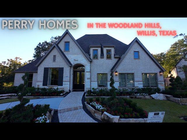 Perry Homes | The Woodland Hills | 3,300 SF | 4 Bed | 3 Bath | Willis, Tx | Model Home Tour