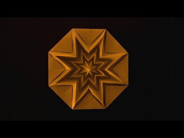 Christmas Origami Instructions: Star Infinity (Francesco Guarnieri)