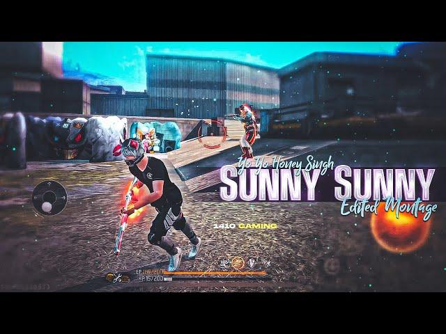 Sunny Sunny Free Fire Montage  | Yo Yo Honey Singh | Free Fire Song | Free Fire Status