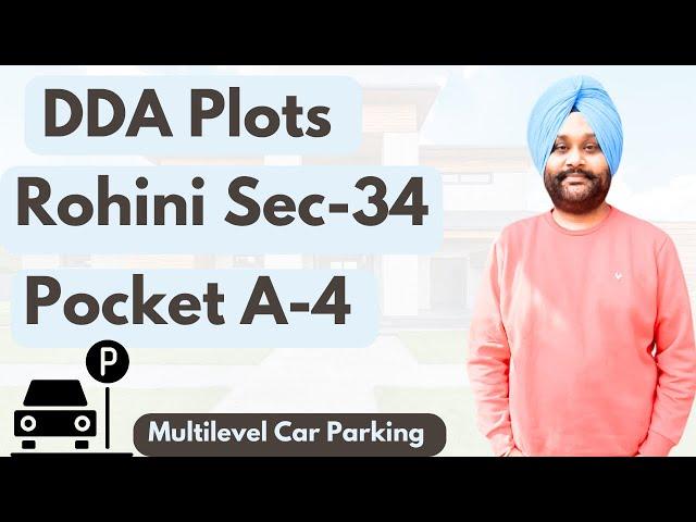 DDA Plots Rohini Sector 34 Pocket A4 | 99Bricks Property Vlogs