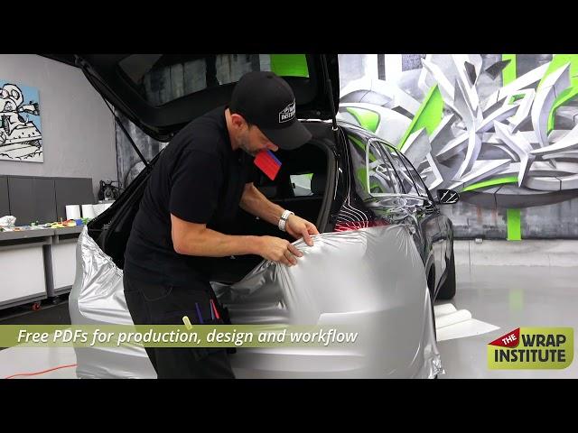 Wrap a Bumper Without a Heat gun