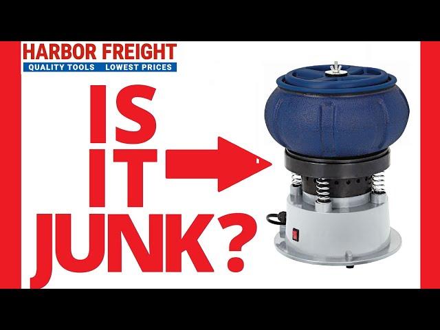 Central Machinery Vibratory Tumbler: Teardown, Review, Repair Attempt??