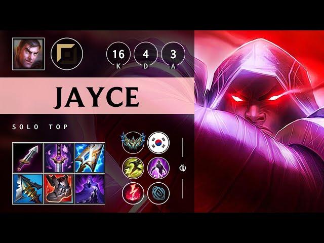 Jayce Top vs Quinn - KR Challenger Patch 25.12
