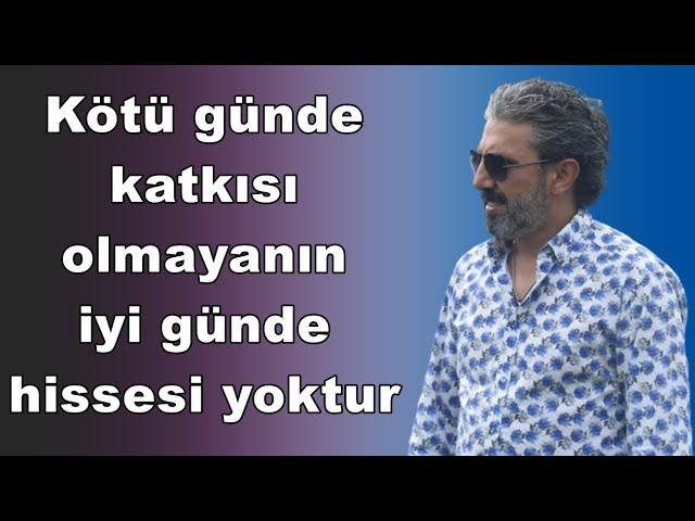 Kötü günde katkısı olmayanın iyi günde hissesi yoktur  Ömer Hançeri İle Şiir Saati  Hançeri Tv