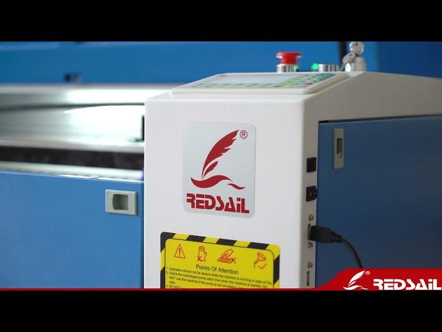 2023 best CO2 laser cutter engraver Redsail X1390C is suitable for small business, home use.