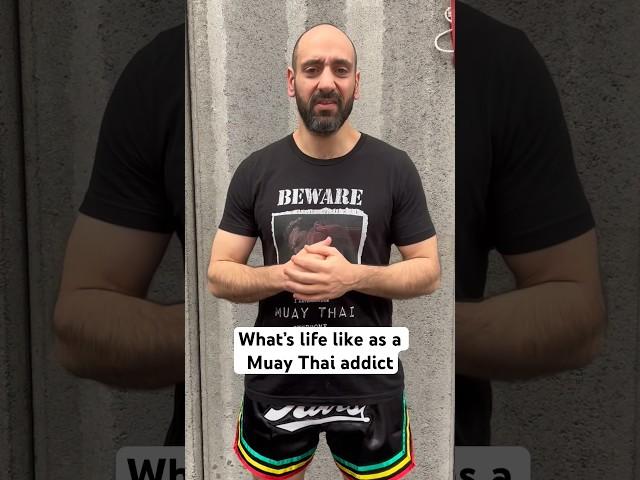 Life as a Muay Thai addict #muaythai #comedy